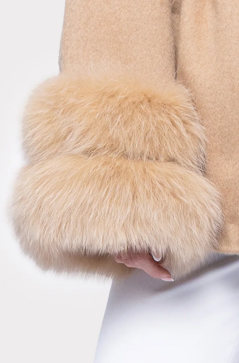 LAYERED FUR CUFFS