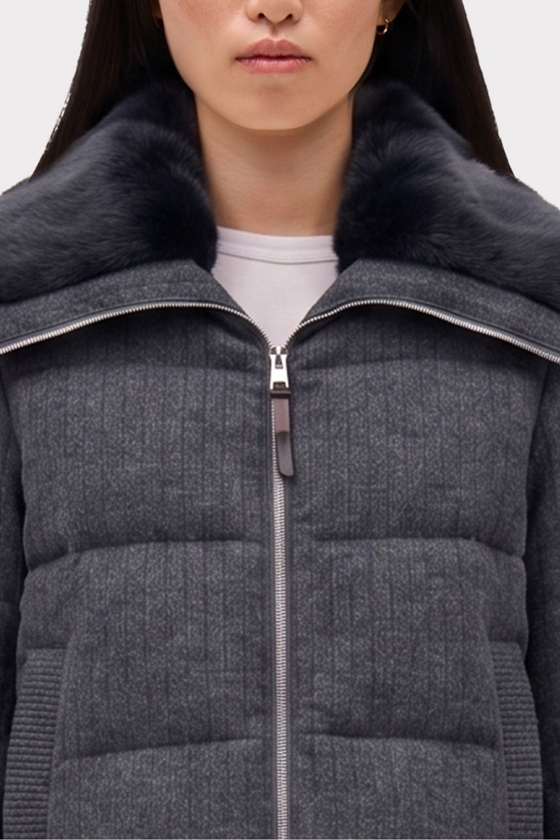 MINK FUR COLLAR