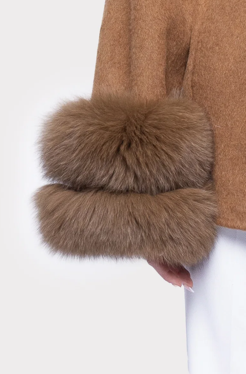 LAYERED FUR CUFFS