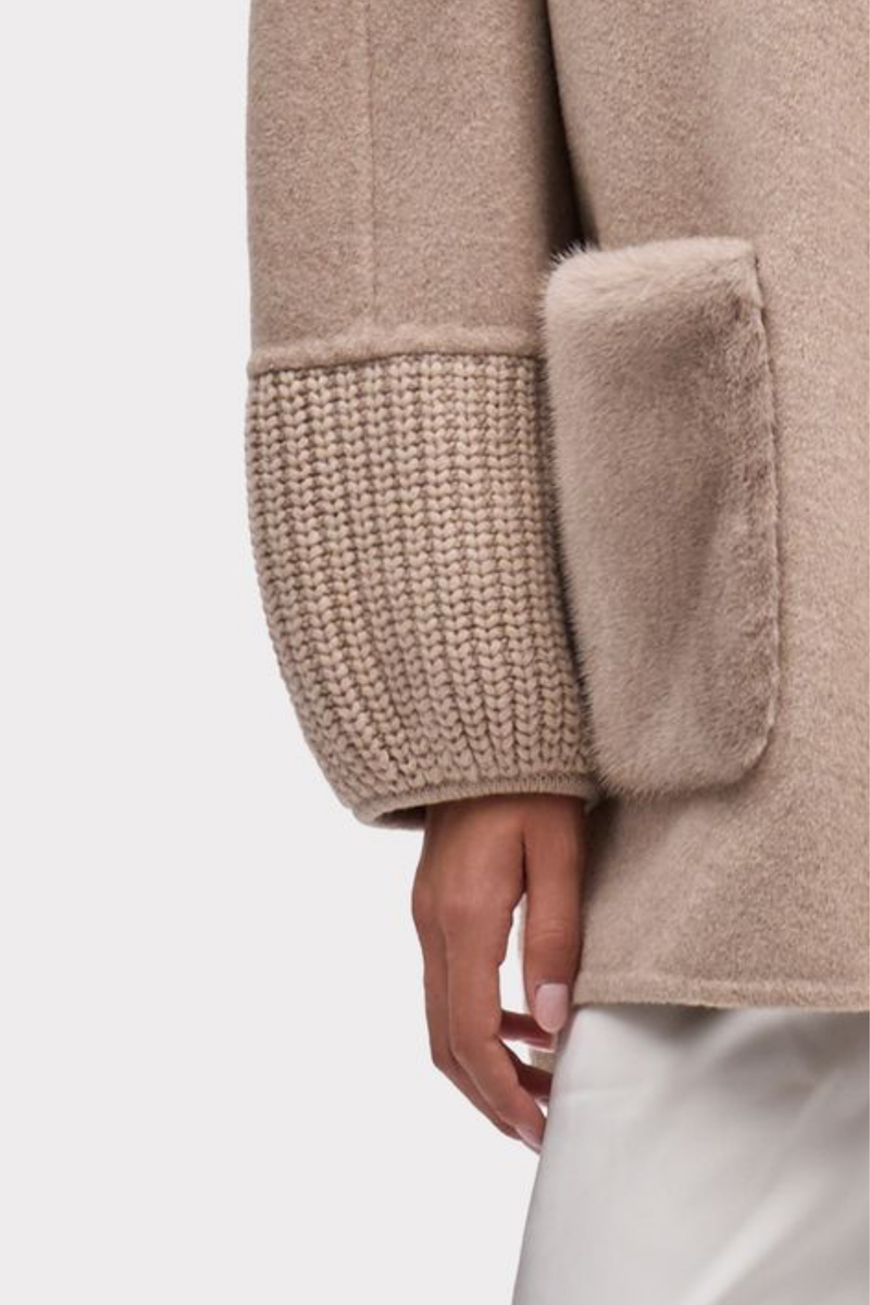 WIDE RIBBED KNIT CUFFS