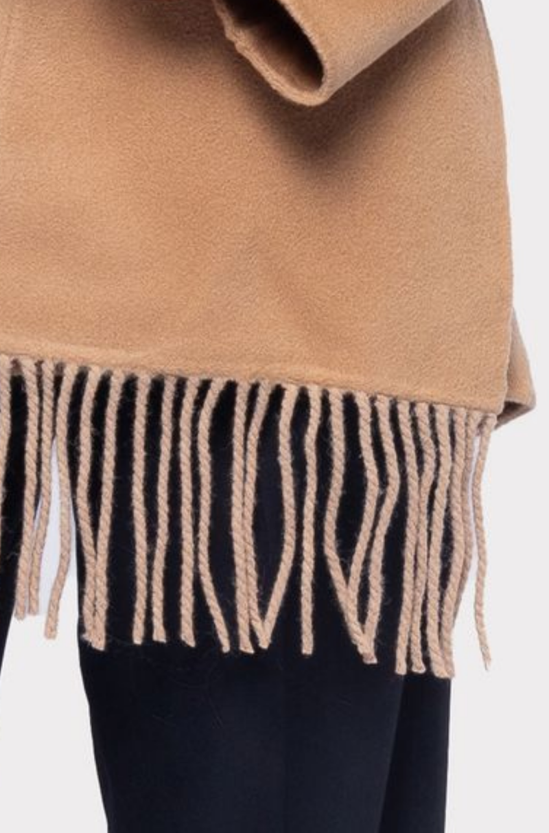 FRINGED SCARF HEM