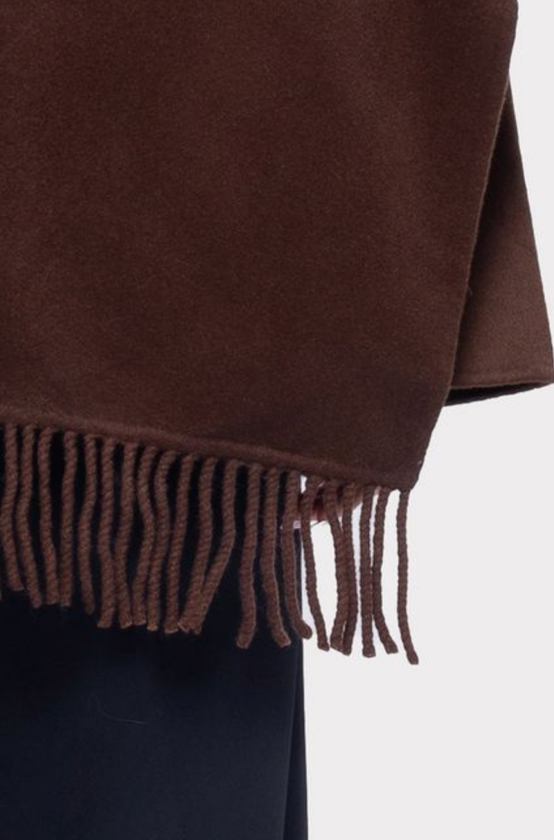 FRINGED SCARF HEM