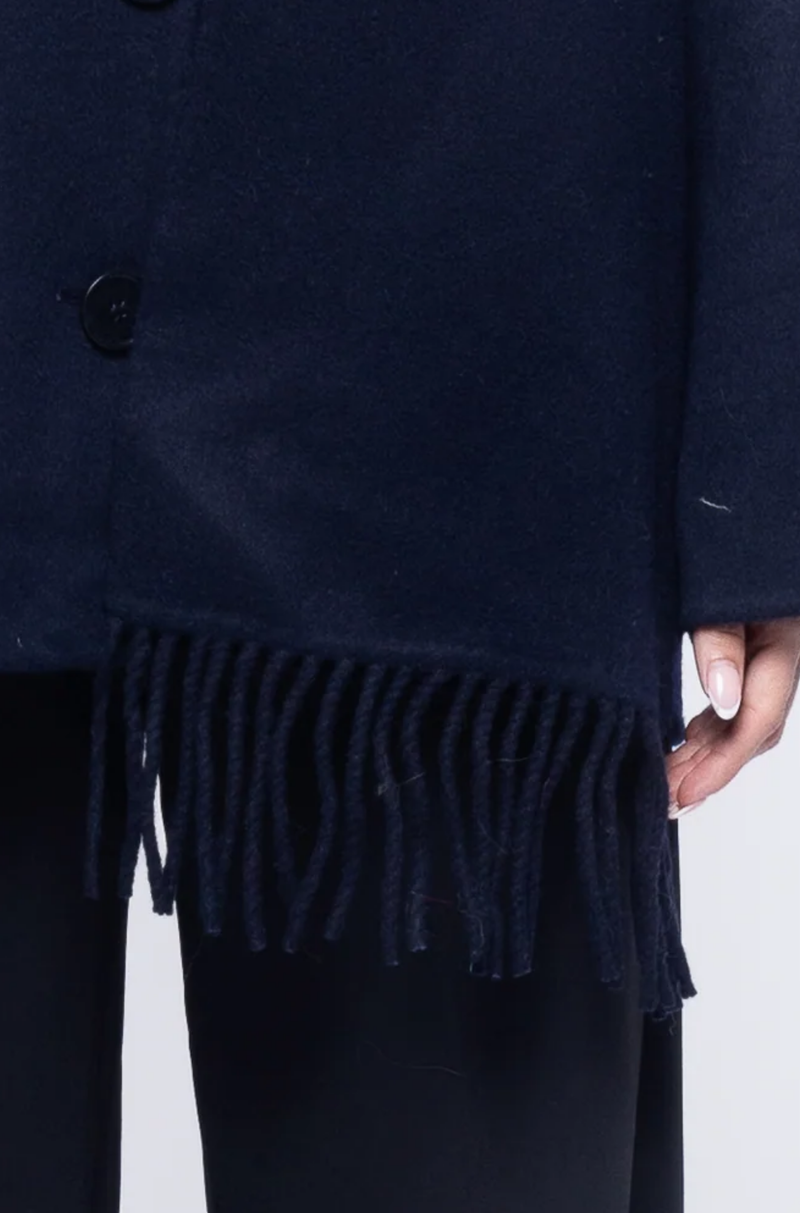 FRINGED SCARF HEM