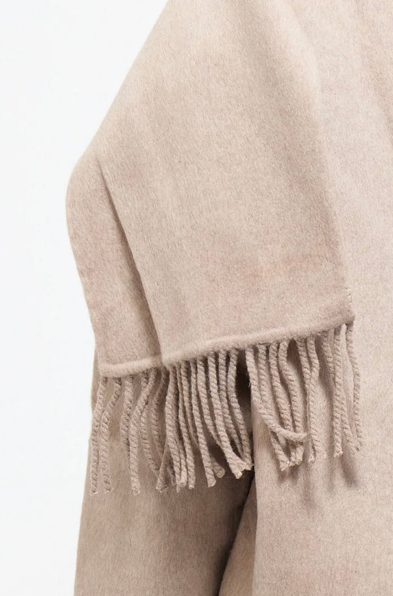 FRINGED SCARF HEM