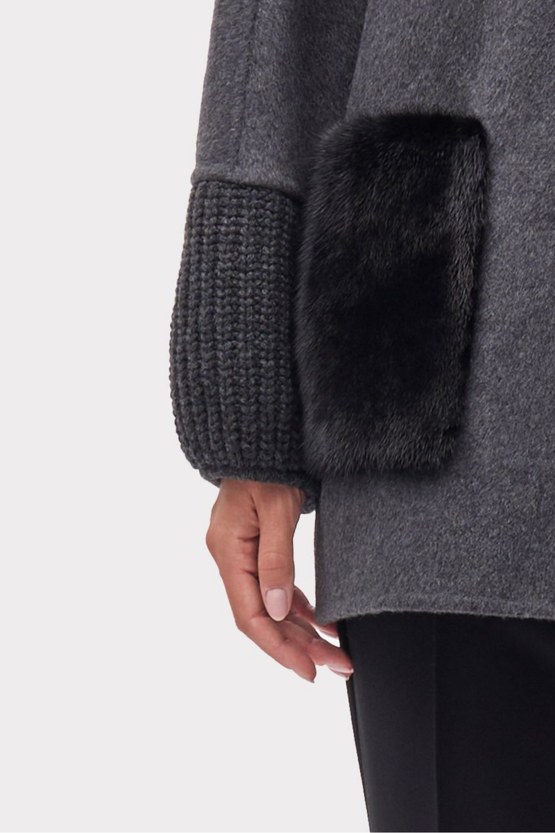 WIDE RIBBED KNIT CUFFS