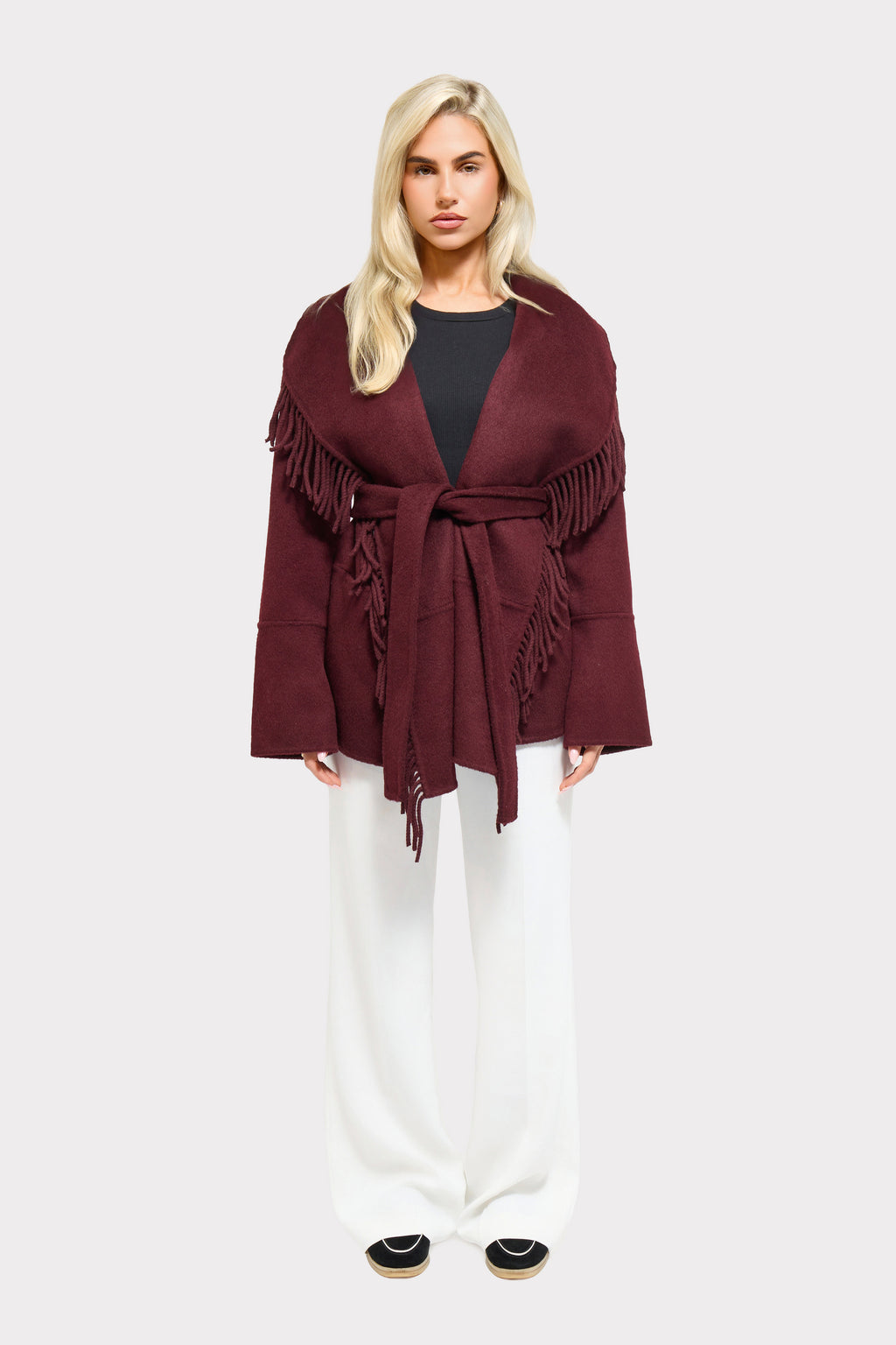 The Doha - Burgundy