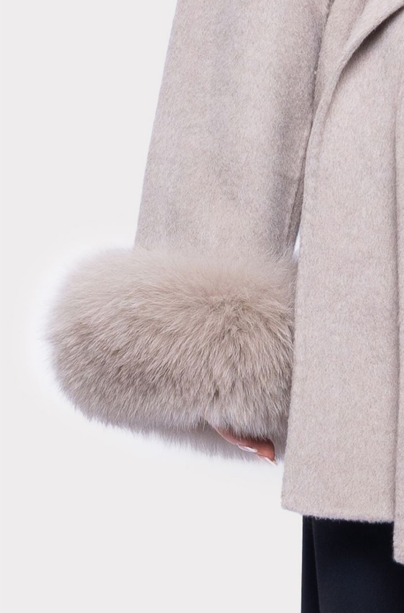 DETACHABLE FUR CUFFS