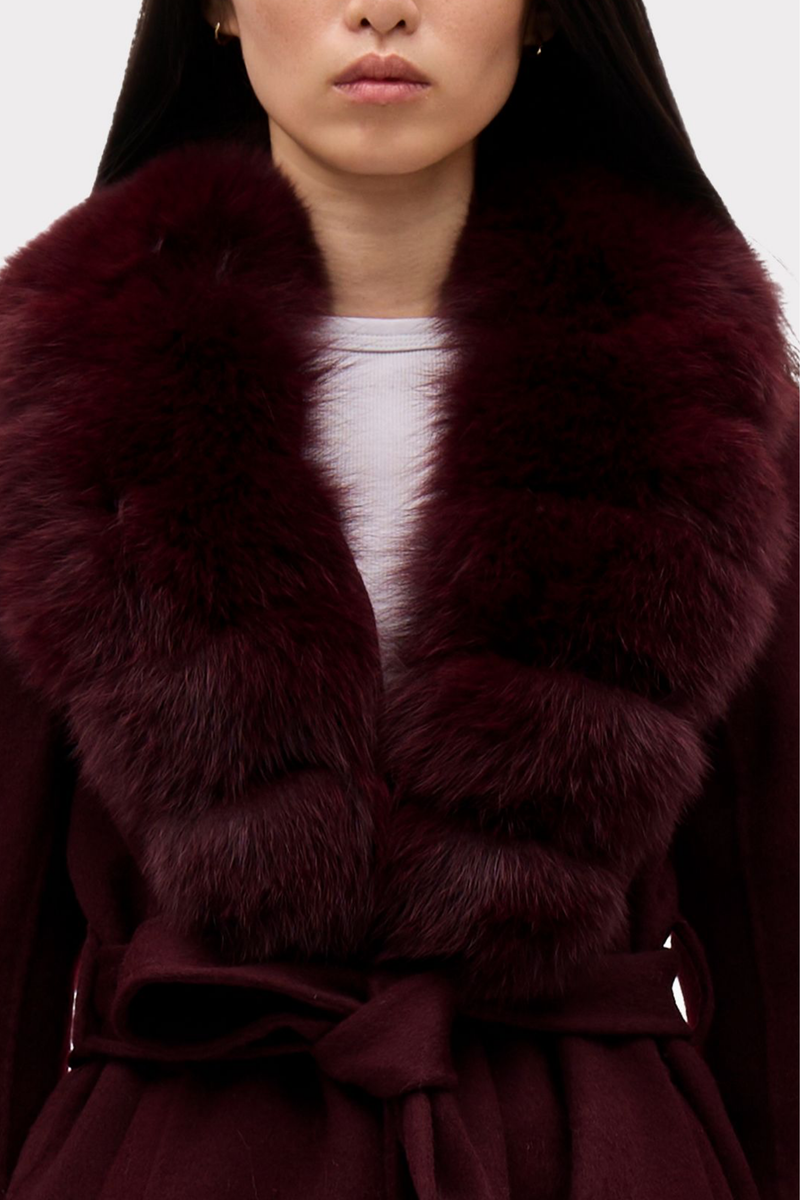 FULL LAYERED FUR COLLAR